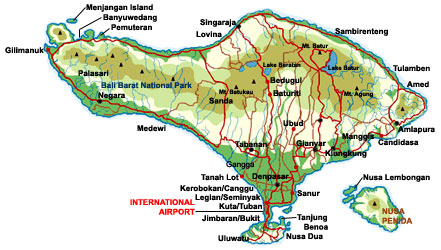 Bali Map